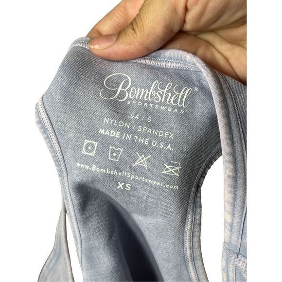 Bombshell‎ Sportswear Mineral Seamless Sports Bra Stardust Violet Size XS NWOT - Picture 4 of 6